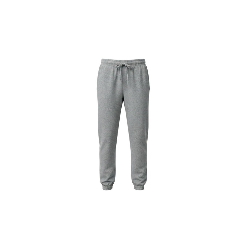 Derek Heart Jogger Pants Womens L Gray New Fleece Drawstring Cuffed Sweatpants